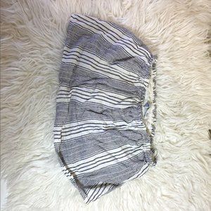 Ruffle Cropped Tube Top